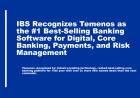 IBS Recognizes Temenos as the #1 Best-Selling Banking Software for Digital, Core Banking, Payments, and Risk Management