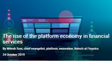 The rise of the platform economy in financial services